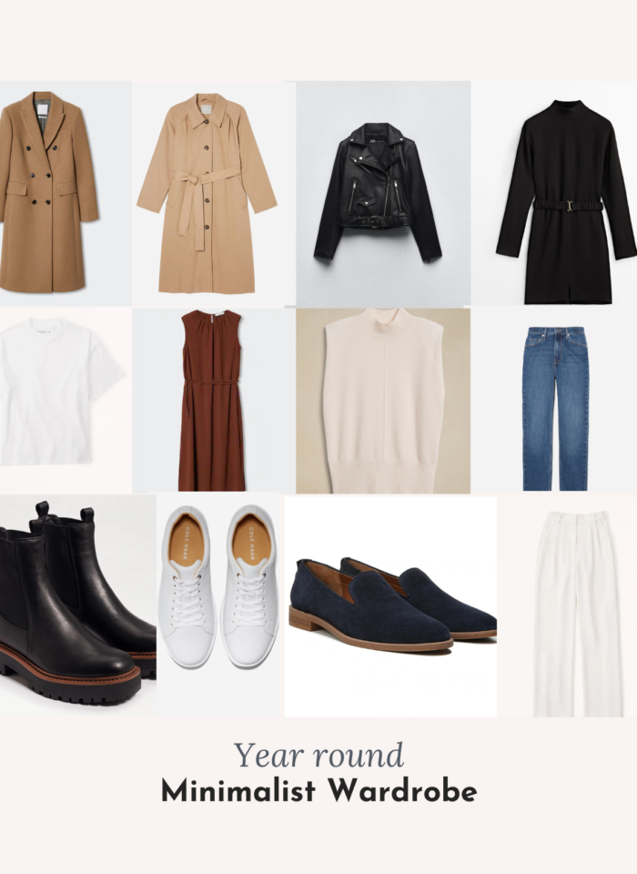 Create a minimalistic wardrobe without sacrificing your style!